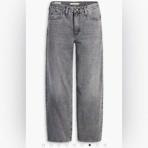 Levi's® Premium
BAGGY DAD WOMEN'S JEANS Color: What Once Was - Grey size 26